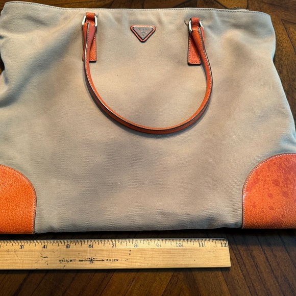 Vintage Prada 2001 Canvas and Leather bag - Picture 15 of 16